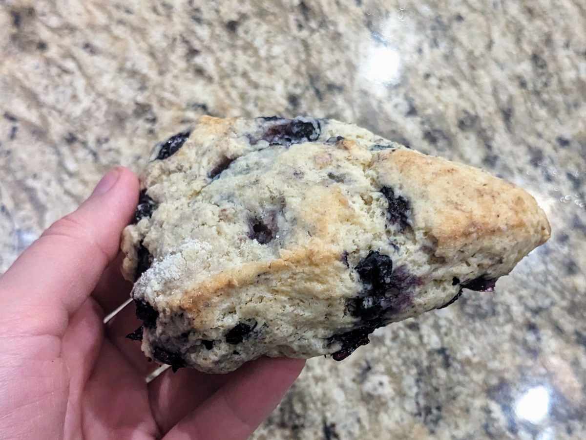 Blueberry scones