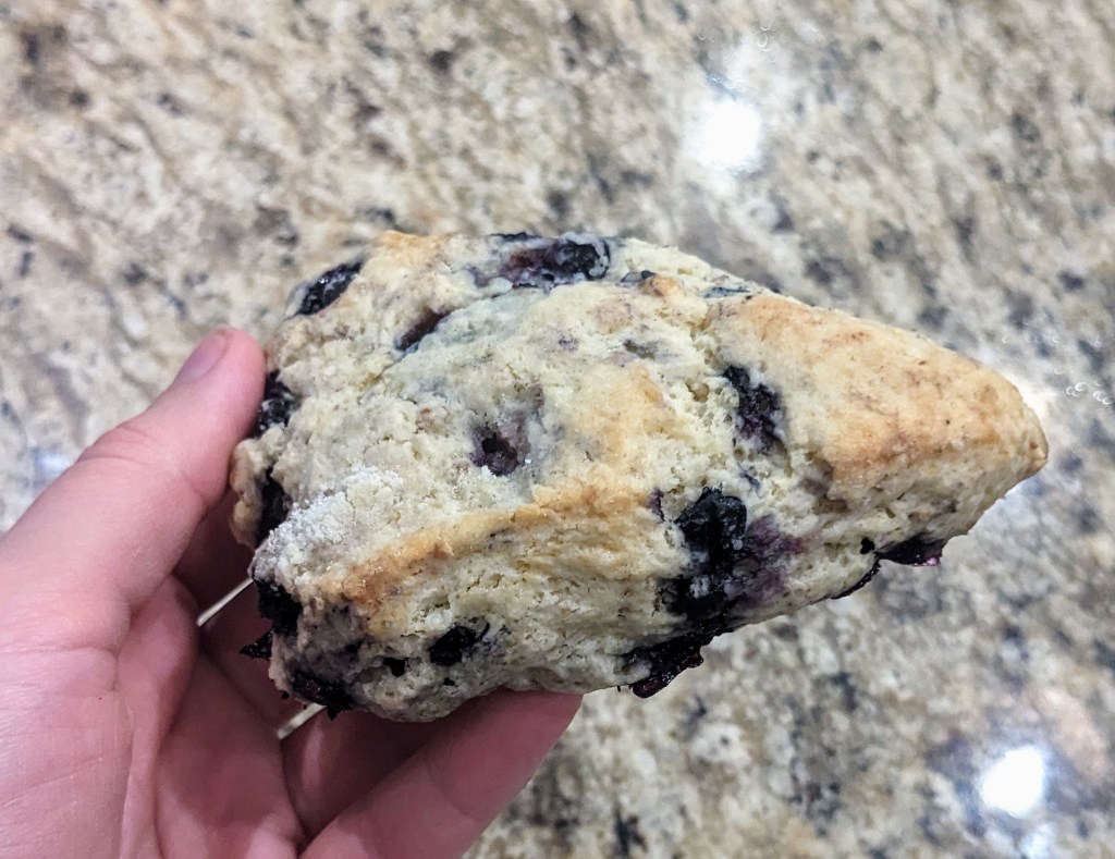 Blueberry scones