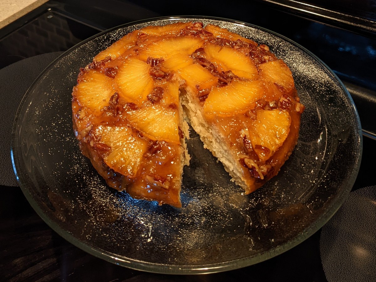 Crispy Pineapple Upside Down&nbsp;Cake