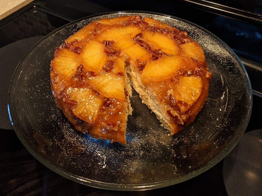 Crispy Pineapple Upside Down&nbsp;Cake