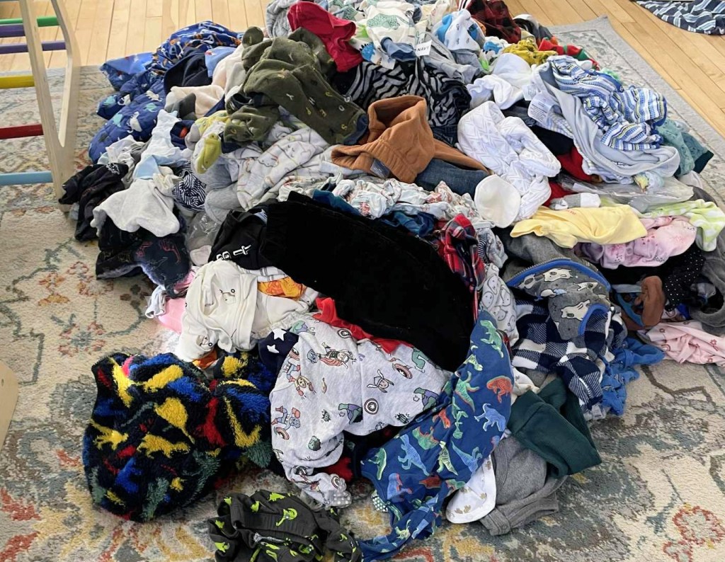 How I manage my kids&nbsp;clothing.