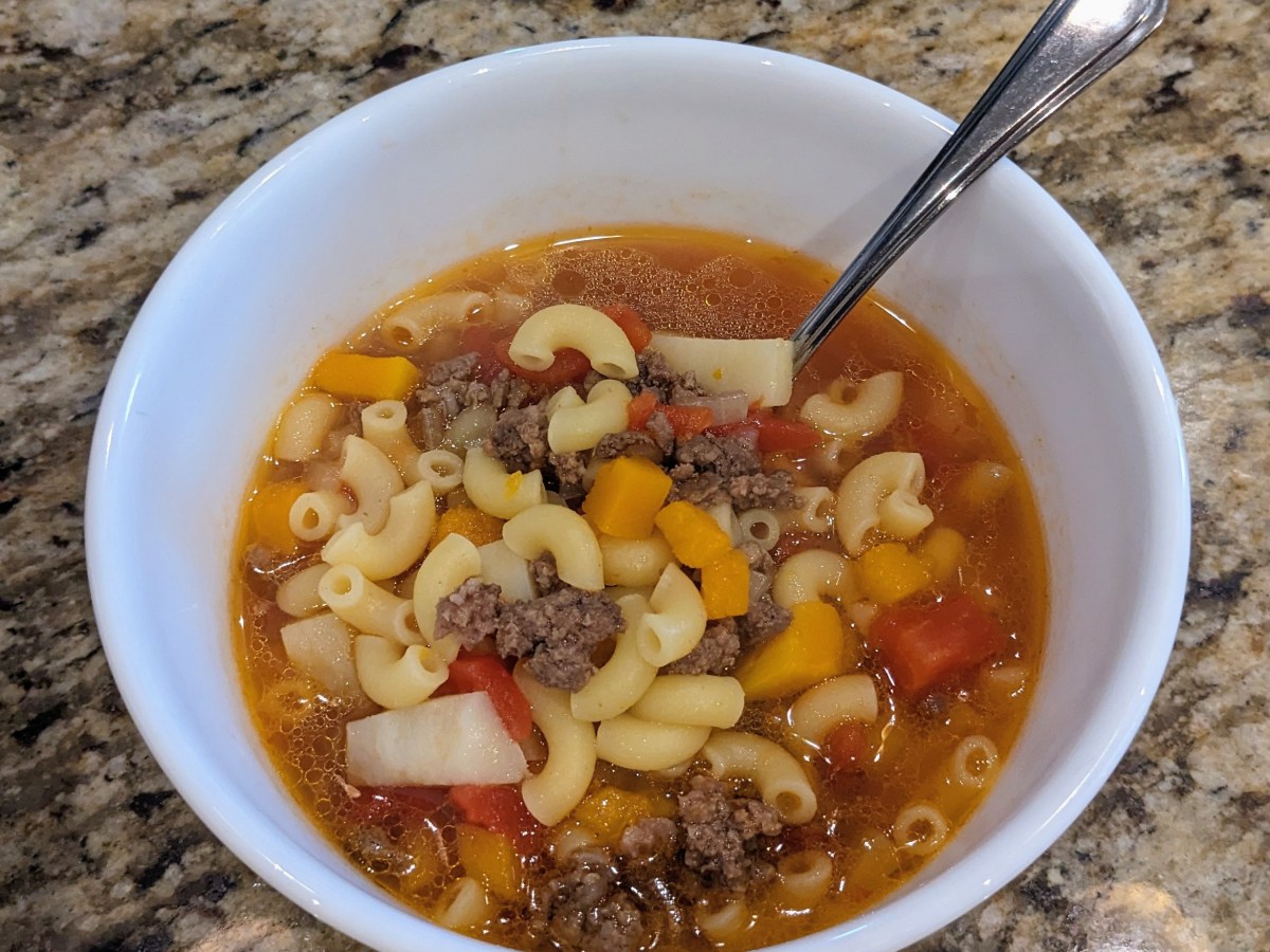 Easy hamburger soup